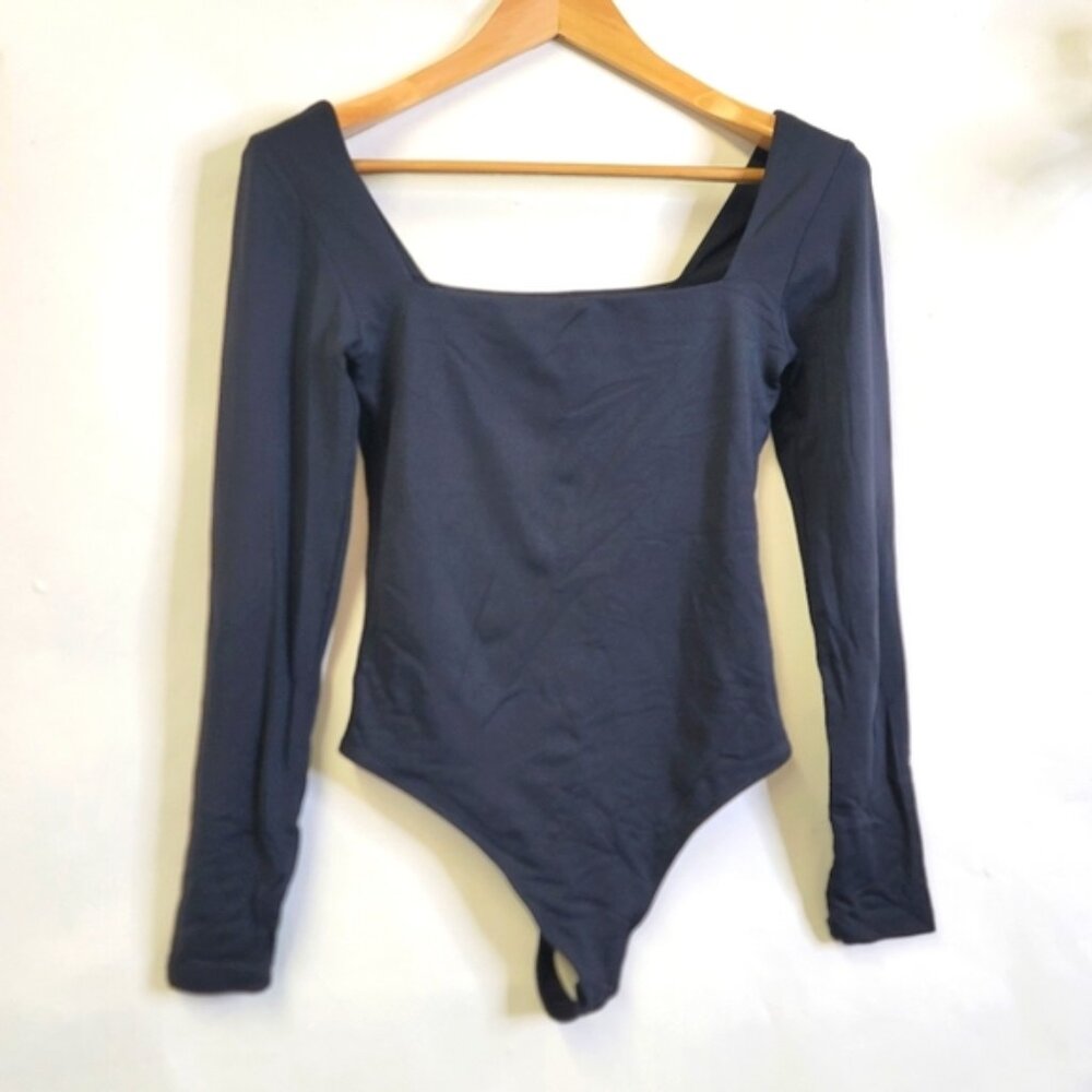 Babaton  long sleeve square neck body suit